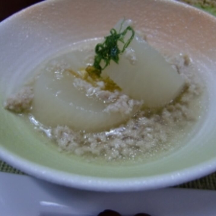 ふろふき大根 鶏あんかけ